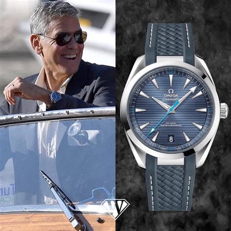 george clooney omega watch ad car|george clooney watch history.